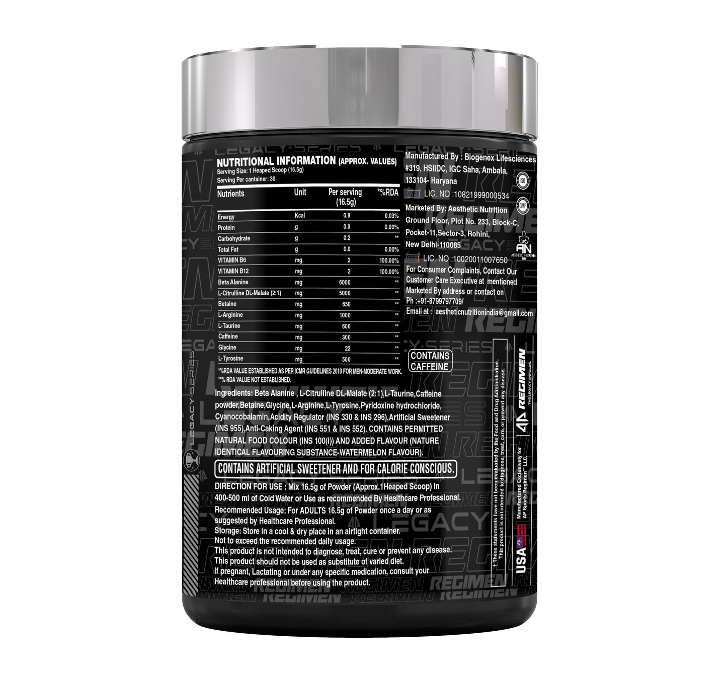 LEGACY SERIES PRE-WORKOUT